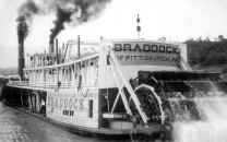 Steamer BRADDOCK built in 1916    Photo from S&D Reflector September 2001