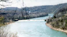 Closer view of Lock 7 from collection of Monongahlela River Buffs