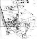 Addition to Map of Elizabeth 1876