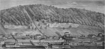 From the Rumsey Collection,  The Illustrated Atlas of the Upper Ohio Valley