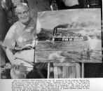 Photo of painting of NELLIE WALTON owned by John Zenn from December 1972 issue of S&D Reflector
