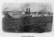 Steamer Alice Brown  in Pittsburgh's Harbor