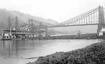 This photo of the Steamer ALICE BROWN is dated 1912.  Photo from collection of Historic Pittsburgh