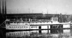Steamer ALIQUIPPA painted all white