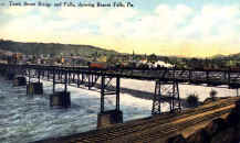 Beaver Falls Bridge  1910