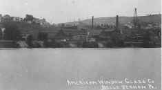 Another view of the Belle Vernon Glass Factory