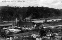 Charleroi Glass Company located along the Monongahela River