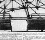 Newspaper article on construction of new bridge