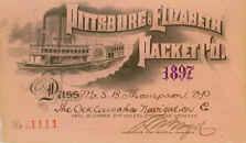 Packet Company Pass 1897