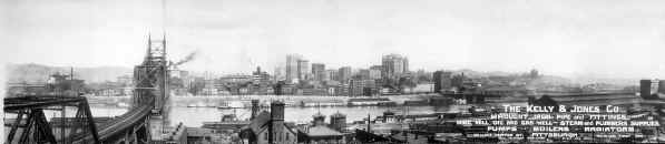 Pittsburgh  Panorama 1905