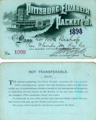Packet Company Pass 1898