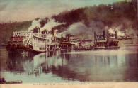 Steamer J. C. Risher postcard
