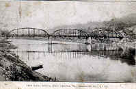 West Newton Bridge on the Yough 1908